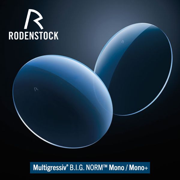 เลนส์ชั้นเดียวชนิดสั่งผลิต (RX) Rodenstock Multigressiv B.I.G Norm Mono