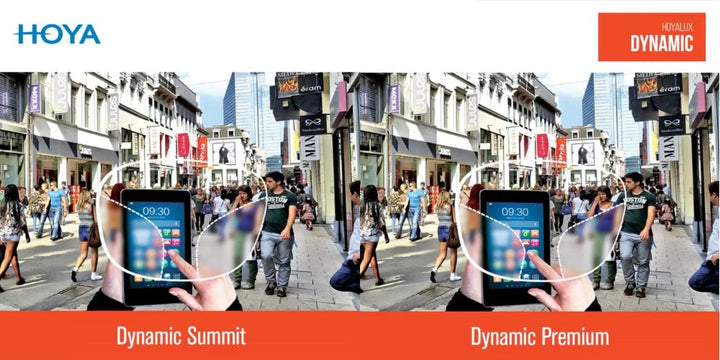 เลนส์โปรเกรสซีฟ Hoyalux Dynamic Premium